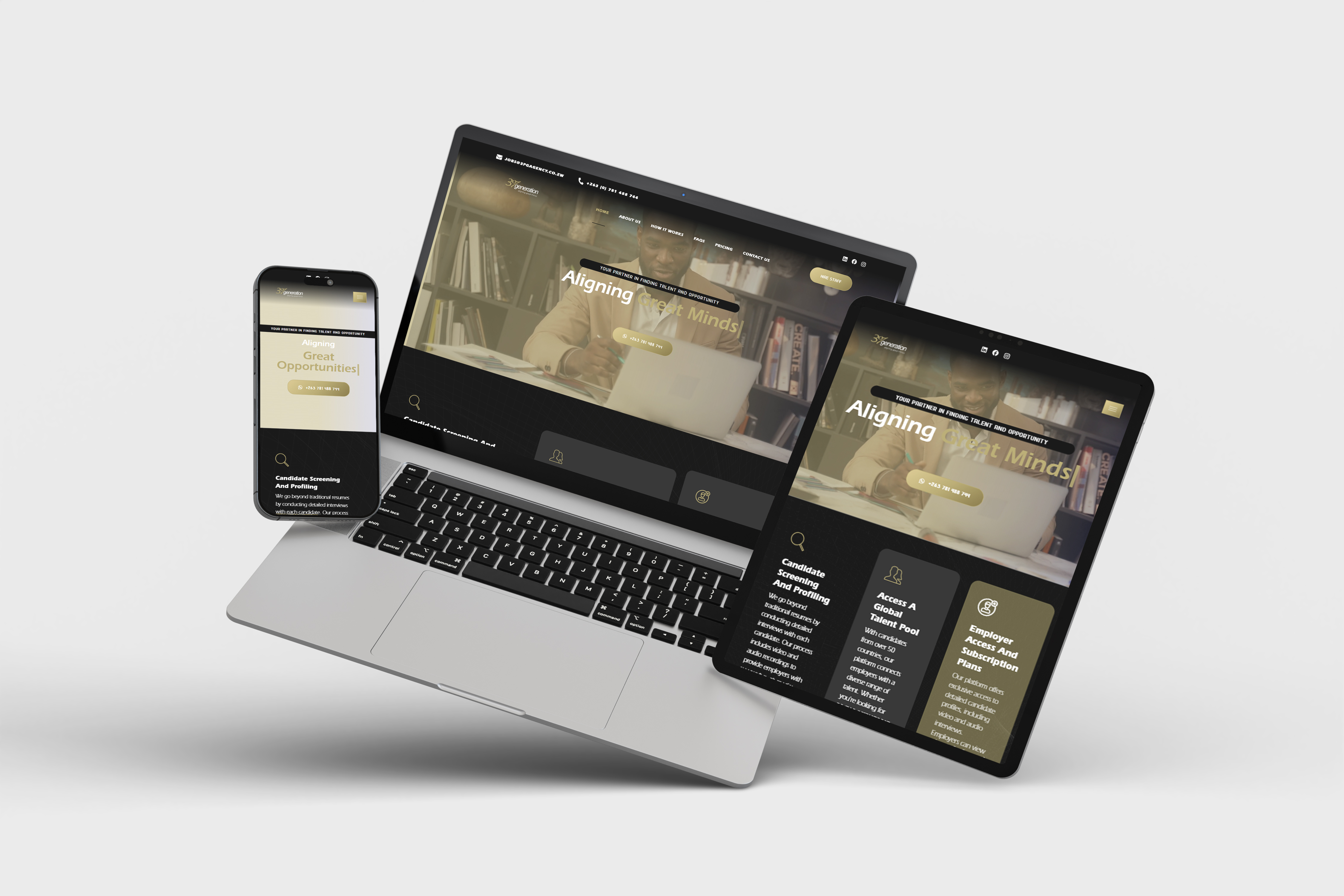 3 Percent website
