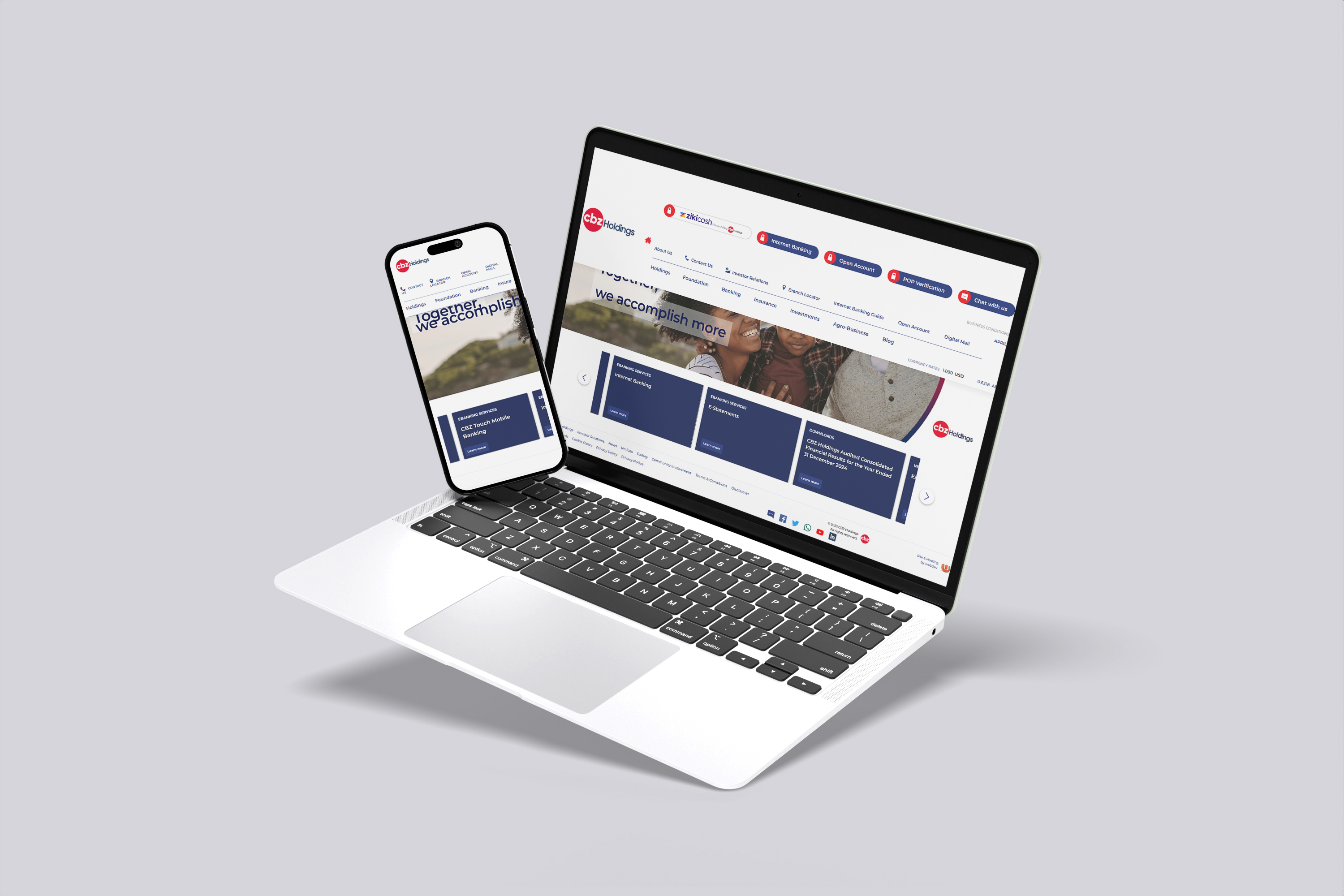 CBZ Bank website