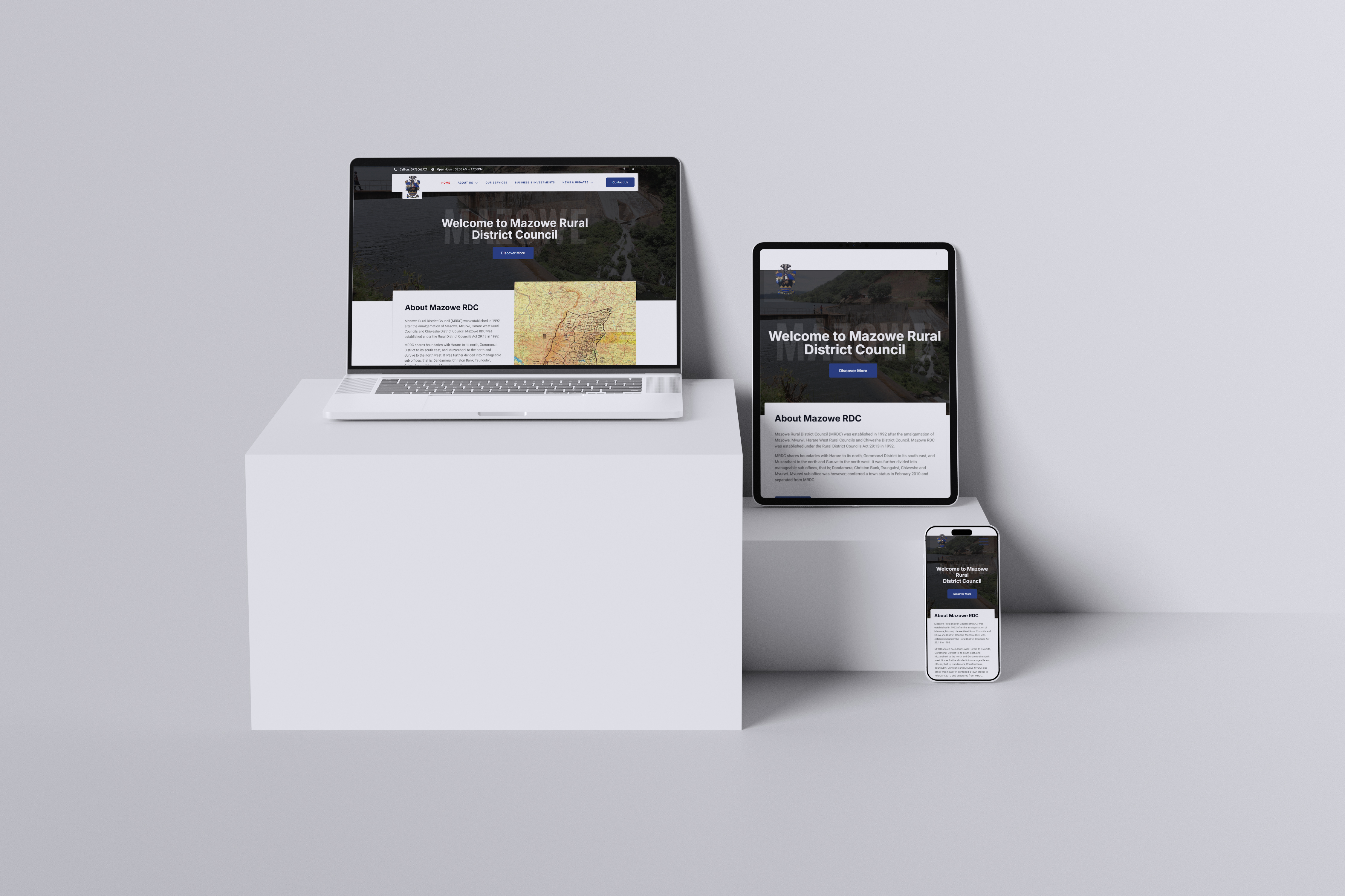 Mazowe RDC website