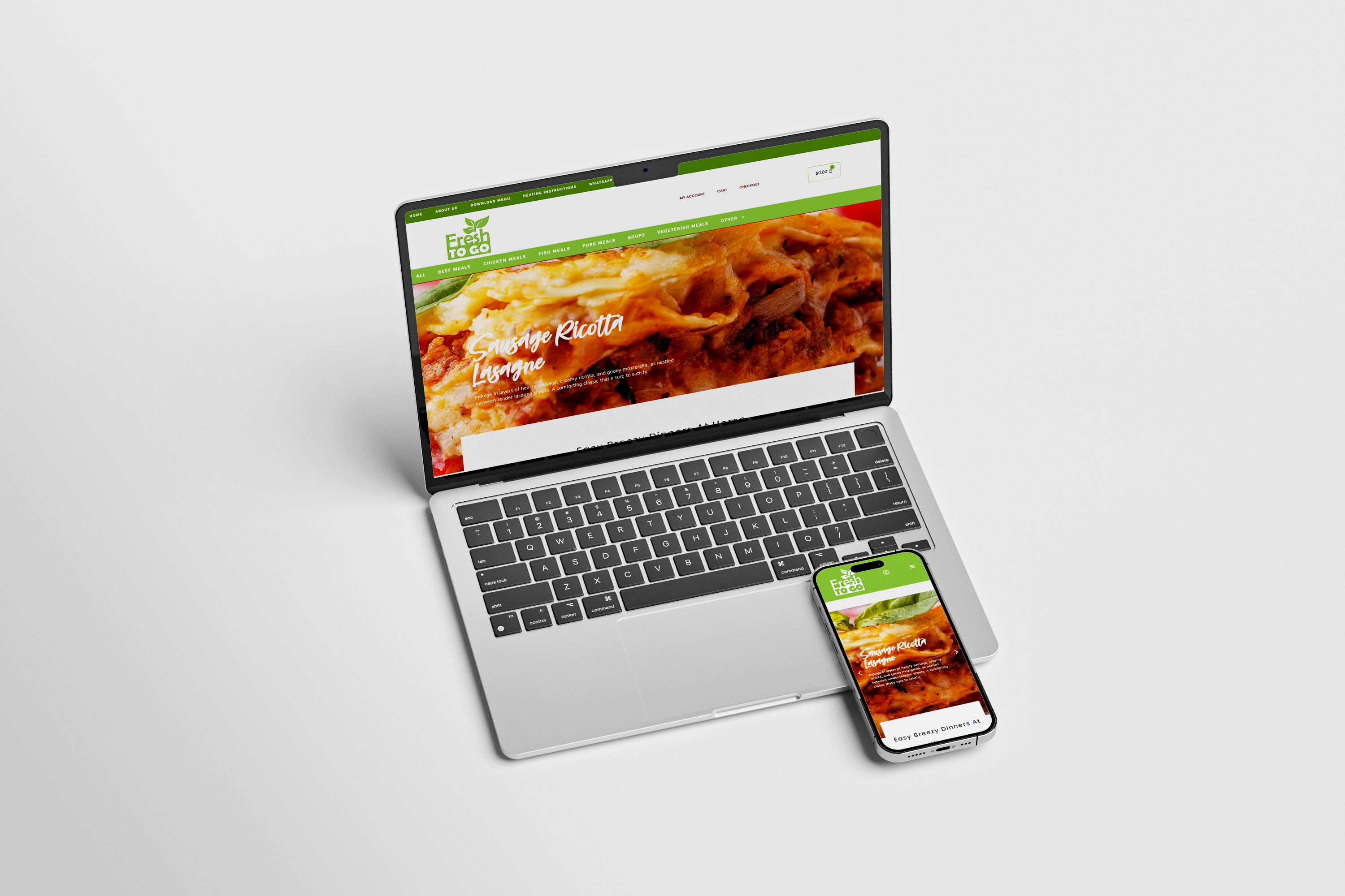 Fresh To Go website
